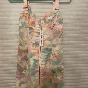 NWT For Love and Lemons Tie Dye Dress
